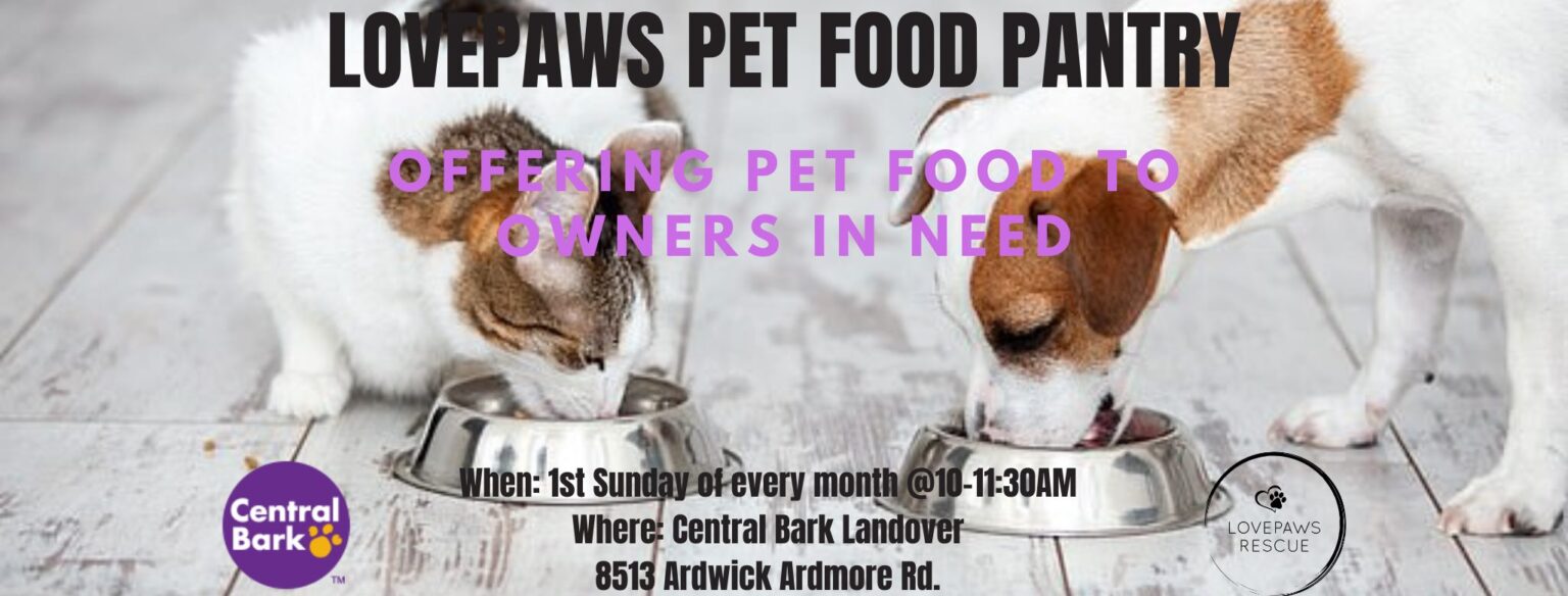 Pet Food Pantry LOVEPAWS