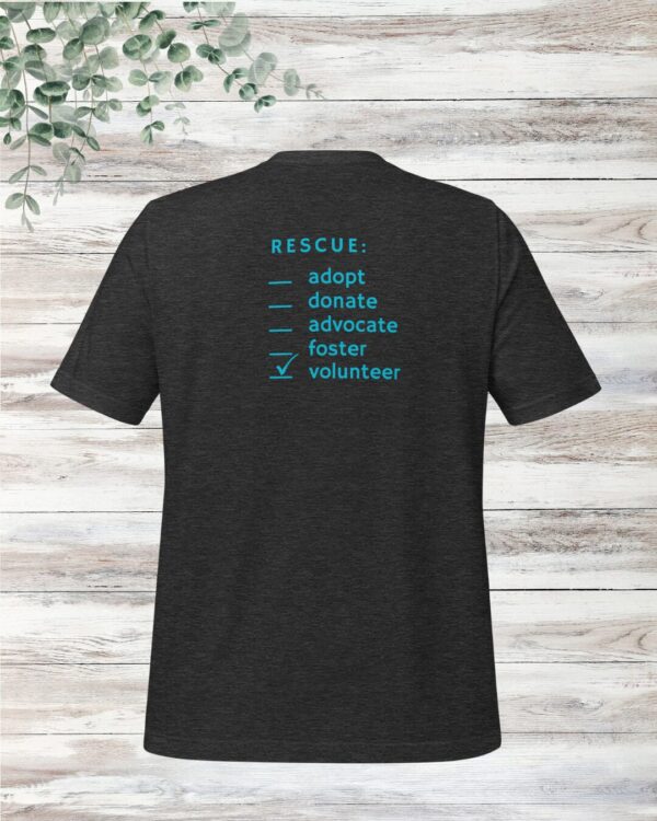 Volunteer with LOVEPAWS tee - Image 2