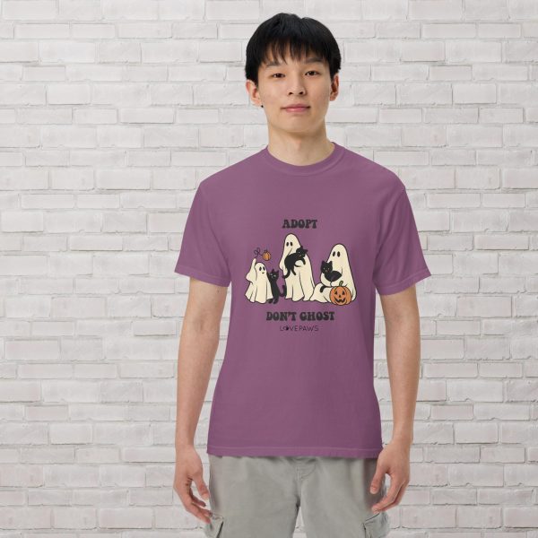 "Adopt Don't Ghost" Comfort Colors Unisex Tee (color options) - Image 3