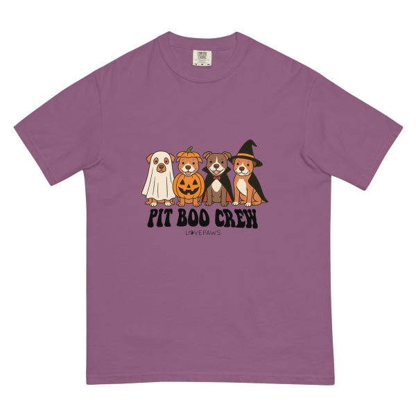 "Pit Boo Crew" Comfort Colors Unisex Tee