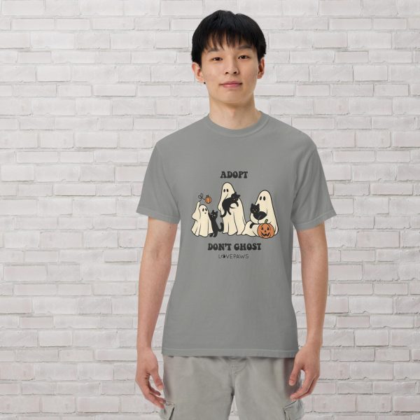 "Adopt Don't Ghost" Comfort Colors Unisex Tee (color options) - Image 2