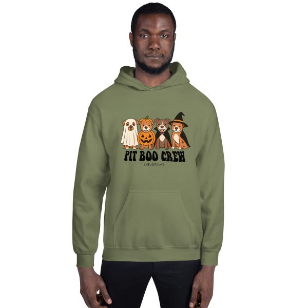 " Pit Boo Crew" Unisex Hoodie - Image 3