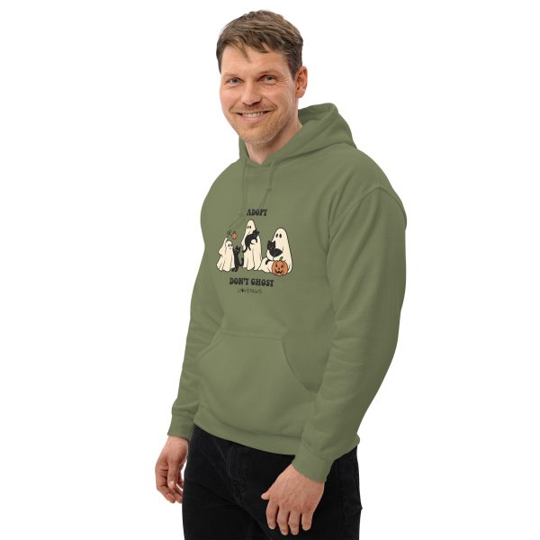 "Adopt Don't Ghost" Unisex Hoodie - Image 3