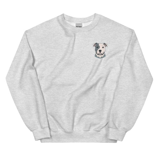 Pit Bill Awareness Month Unisex Crewneck Sweatshirt - Image 3