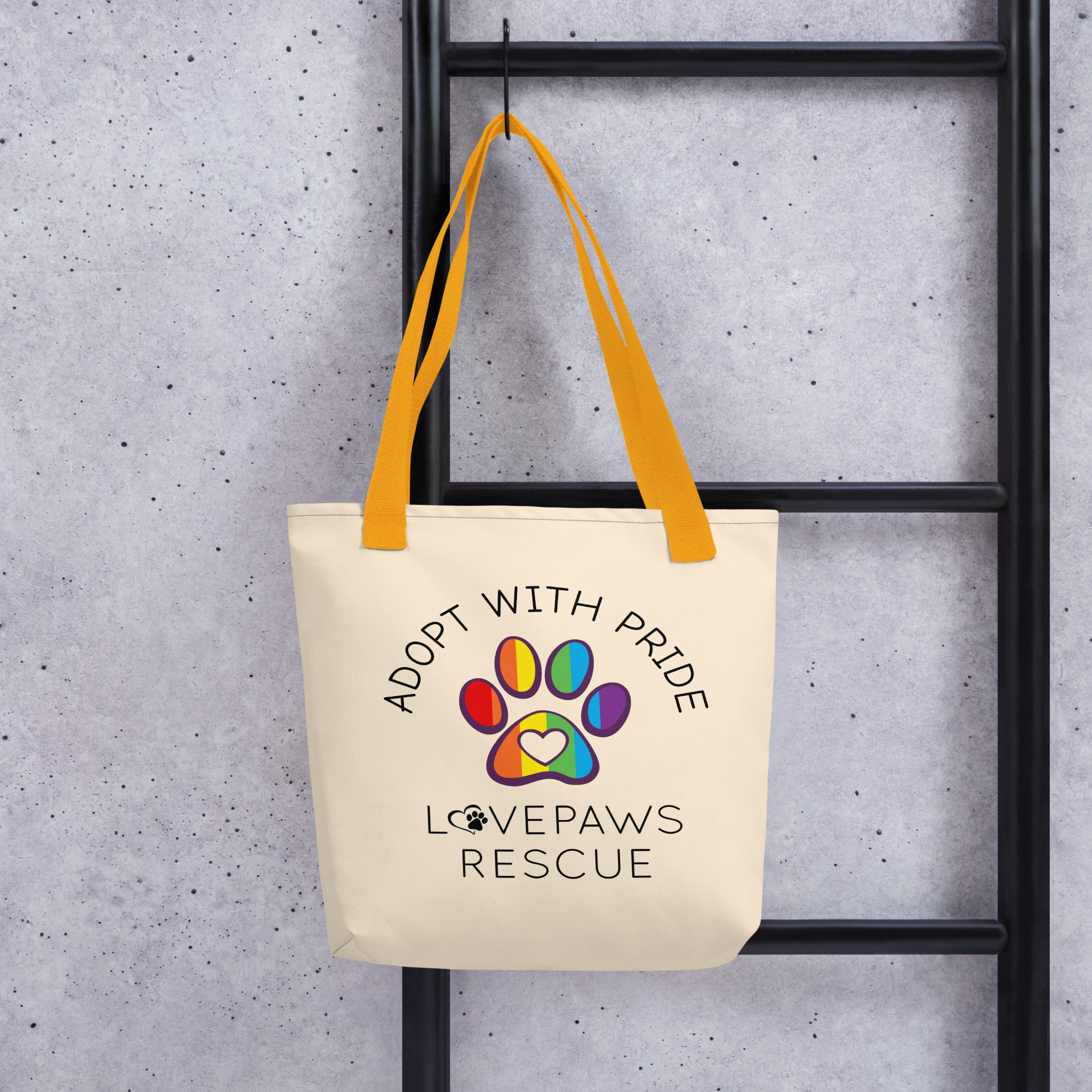Adopt with Pride Tote bag - Image 3