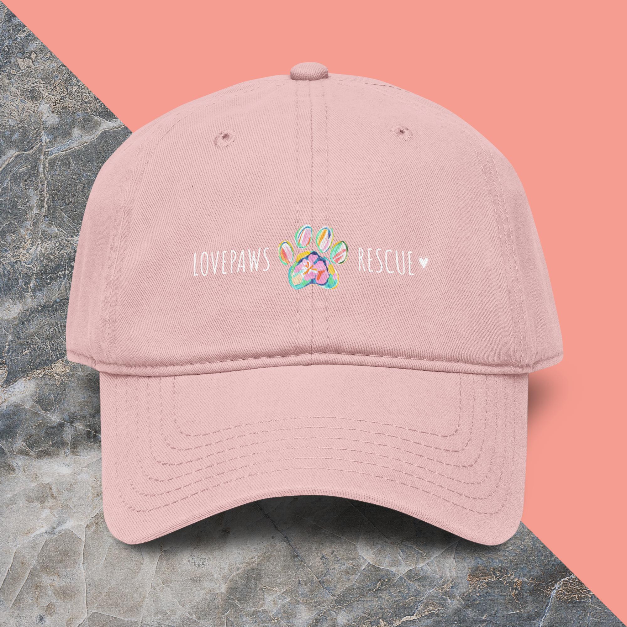 LOVEPAWS Pawprint Garment washed baseball cap - Image 22
