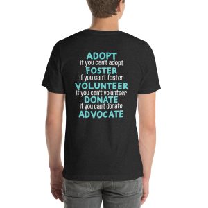 Adopt Foster Volunteer LOVEPAWS Shirt