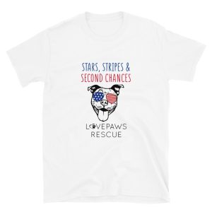 Stars, Stripes & Second Chances Short-Sleeve Unisex T-Shirt