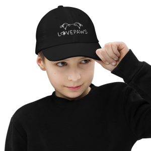 Dog Ear LOVEPAWS Youth baseball cap