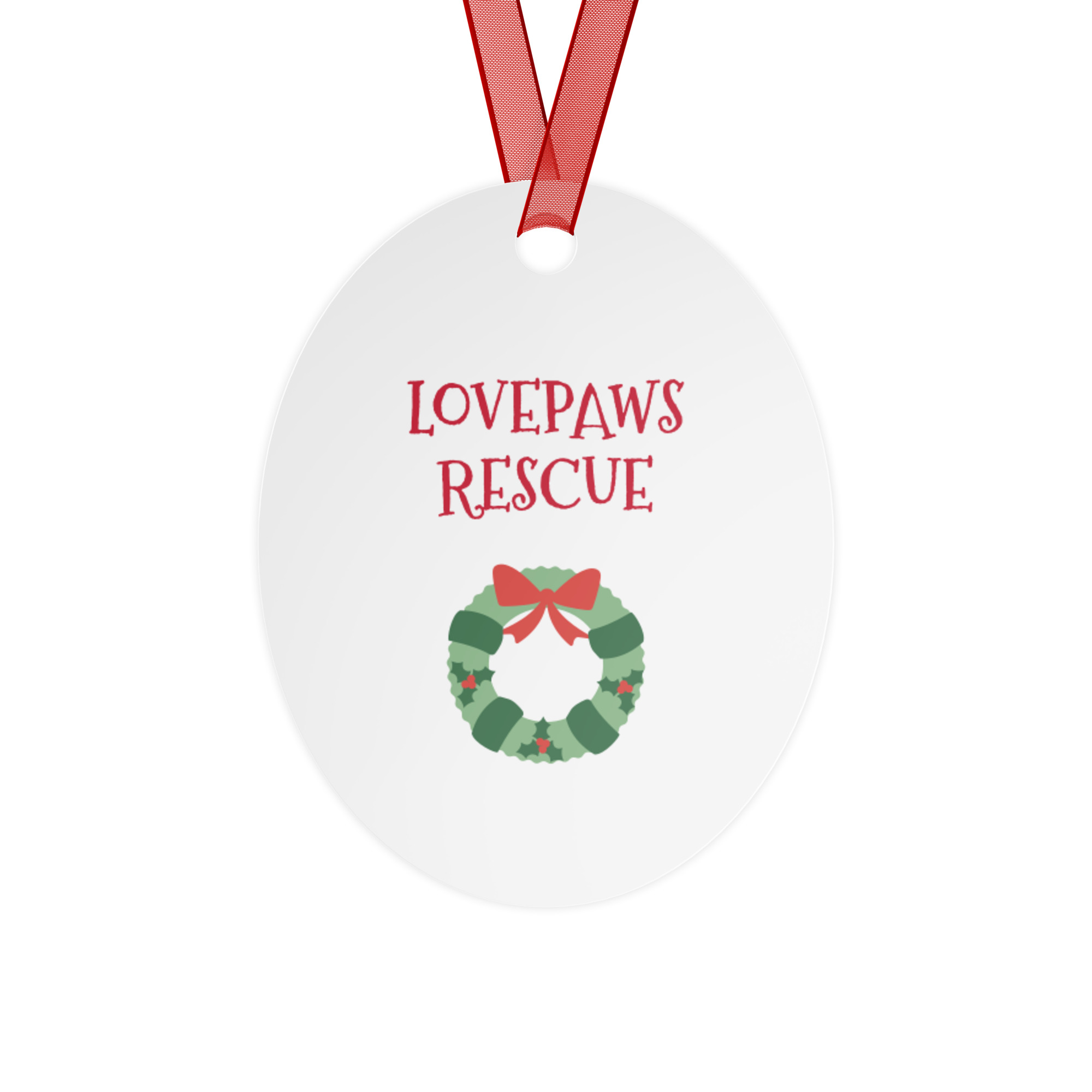 Rescue Dogs Double-sided ornament - Image 2