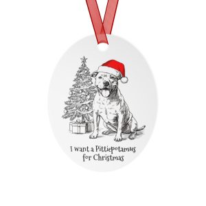 Pittiepotamus Double-sided ornament