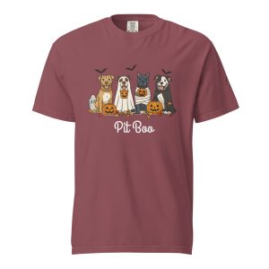 Pit Boo Unisex garment-dyed heavyweight t-shirt