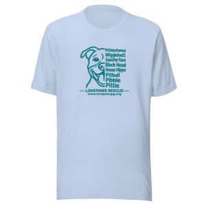 Pittie Nicknames Unisex Shirt