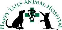 happy tails vet logo